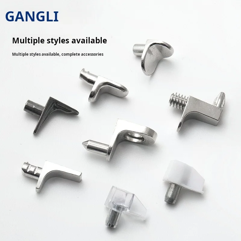 

7-Character Triangular Shelf Support For Invisible Movable Partitions Shelf Pins Cabinet Wooden Board Support Brackets