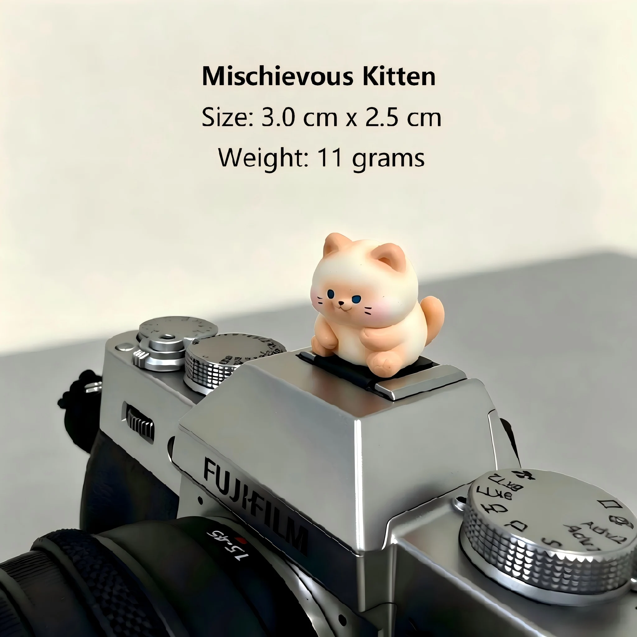 Kawaii Cat Hot Shoe Cover, Dustproof Anti-Scratch Protect Contacts, For Sony A7M4 A7CII A6400 Canon R10 Nikon Zfc Fujifilm X100V