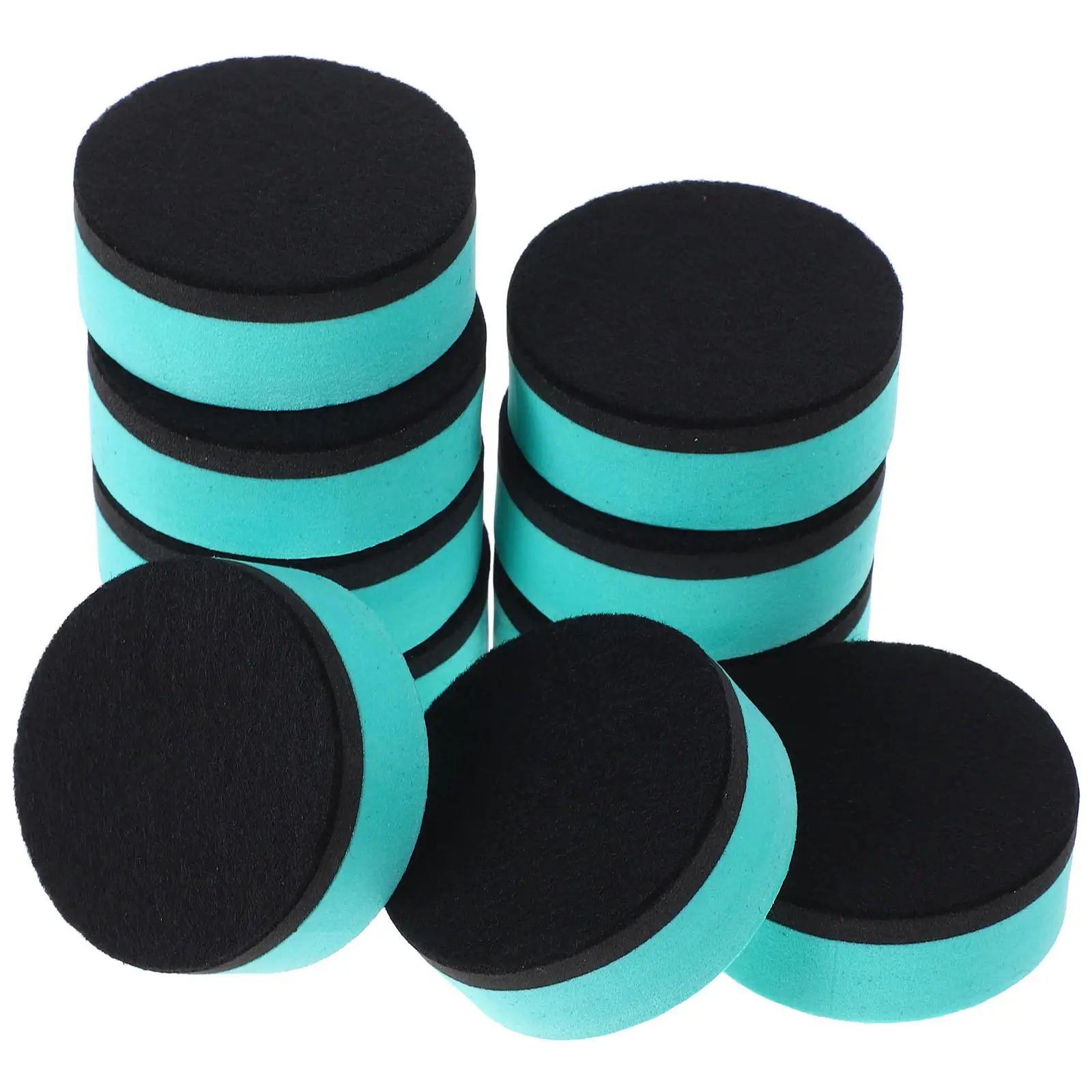 

10 Pcs White Board Wipe Erasers for Dry Chalk Whiteboard Magnetic Blackboard Double Bulk