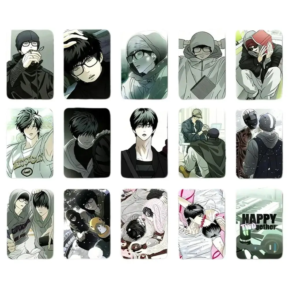14PCS Korean BL Manhwa Happy Together Lomo Cards Set High Quality Photocard Manga Fans Collection Decor Gift - view 6