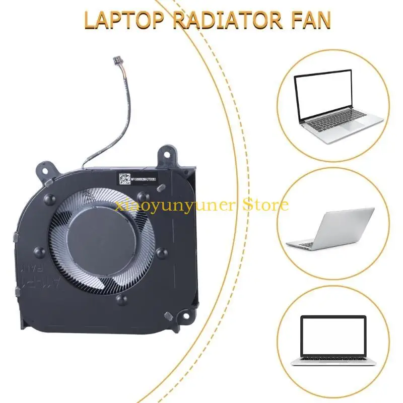 P9JB CPU GPU Fan Laptops Cooling Fan DC12V 4Pin 4wires Coolers Fan for 2022 RMG2212 A11-P1 RTX3050 Laptops Part