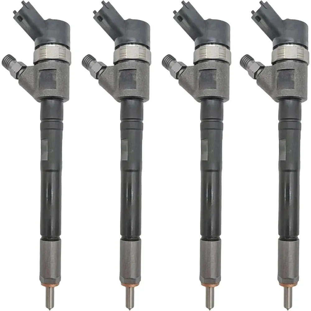 4Pcs Common Rail Fuel Injector 0986435090 0445110188 for 1.6 HDI Peugeot Citroen Diesel Engine Diesel Injector Assembly Tested