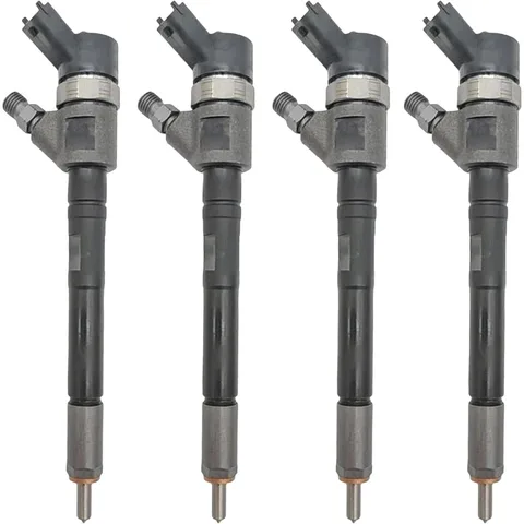 Комплект из 4 форсунок Common Rail 0986435090 0445110188 для дизельных двигателей 1.6 HDI Peugeot Citroen, проверенные, в сборе