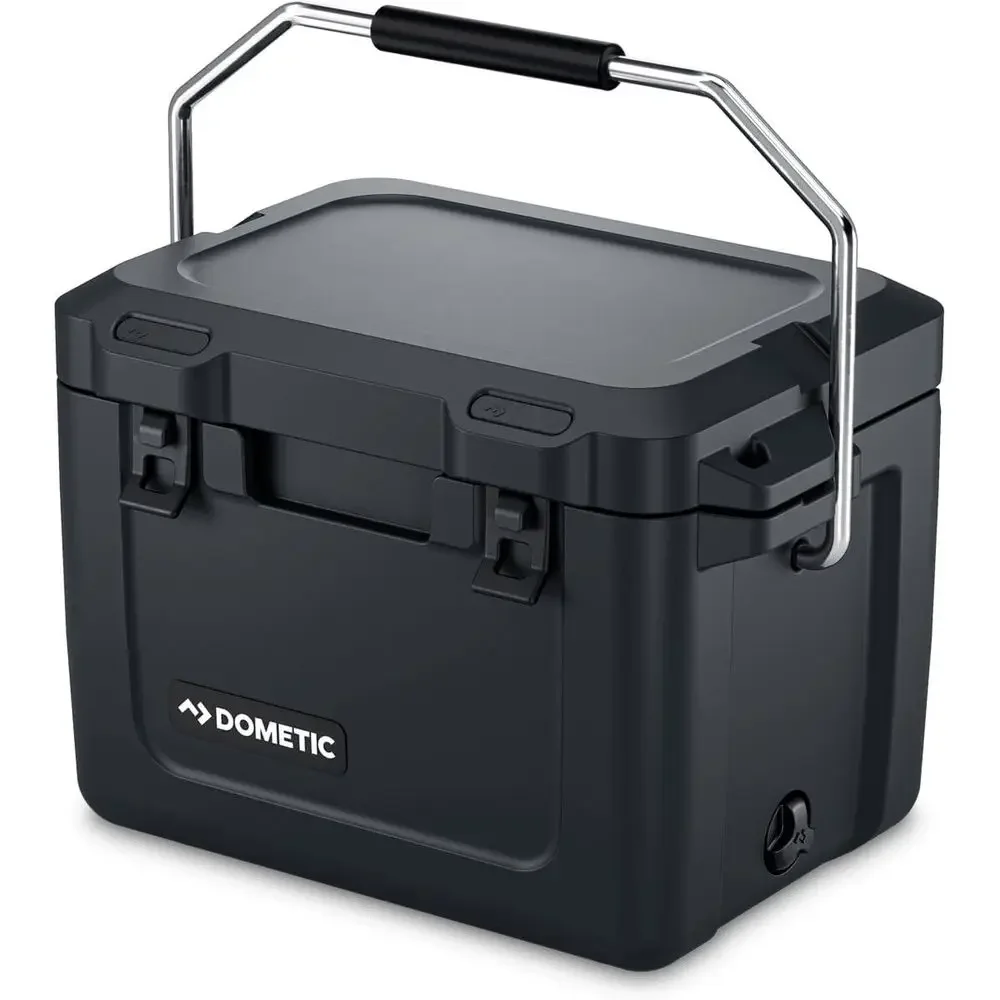 20L Insulated Cooler, Hard Ice Chest, and Passive Cool Box for 15 Cans