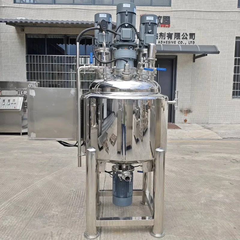 Custom 200L 500L Chemical Machinery and Equipment,Vacuum Mixer Professional for Cream Paste Production High Efficiency