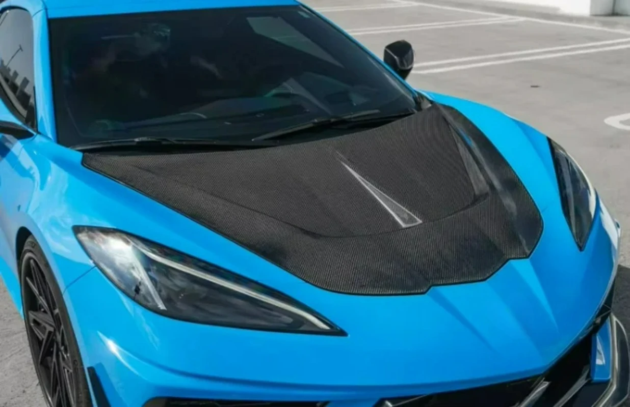 

ST-Styled FORChevrolet Corvette C8 Z06/Z07/Stingray/Eray Bonnet Carbon Fiber 2019-2024