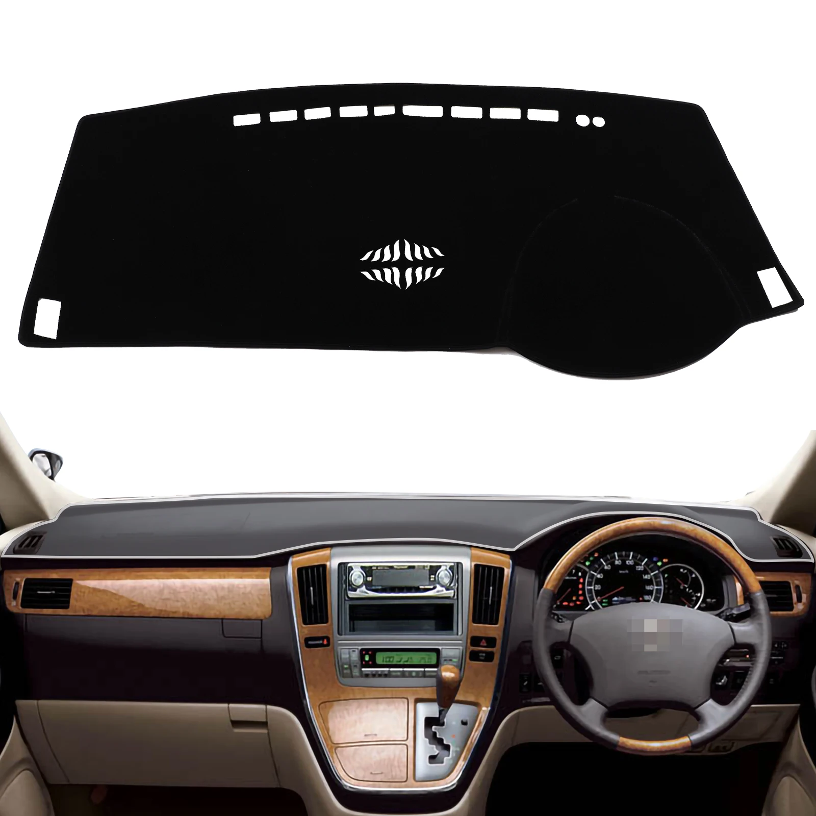 

for Toyota Alphard Vellfire AH10 2002 2003 2004 2005 2006 2007 Car Dashboard Mat Sunshade Protective Carpet Dash Pad Dashmat