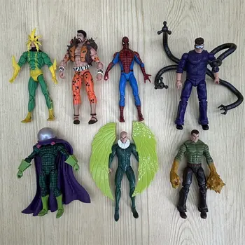 孩之寶漫威蜘蛛人章魚博士神秘客沙人3.75吋正品散裝商品有瑕疵模型玩偶可動人偶 8 最佳銷售 漫威 3.75 - №3