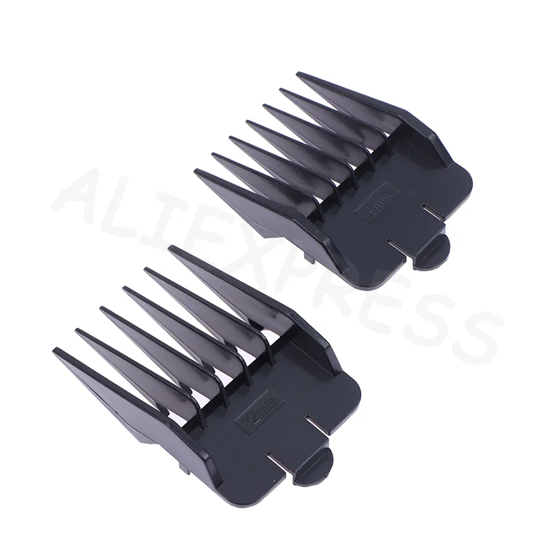 4pcs Universal Cut Clipper Limit Comb Guide Attachment Size Barber Replacement Electric Push Shear Limit Comb