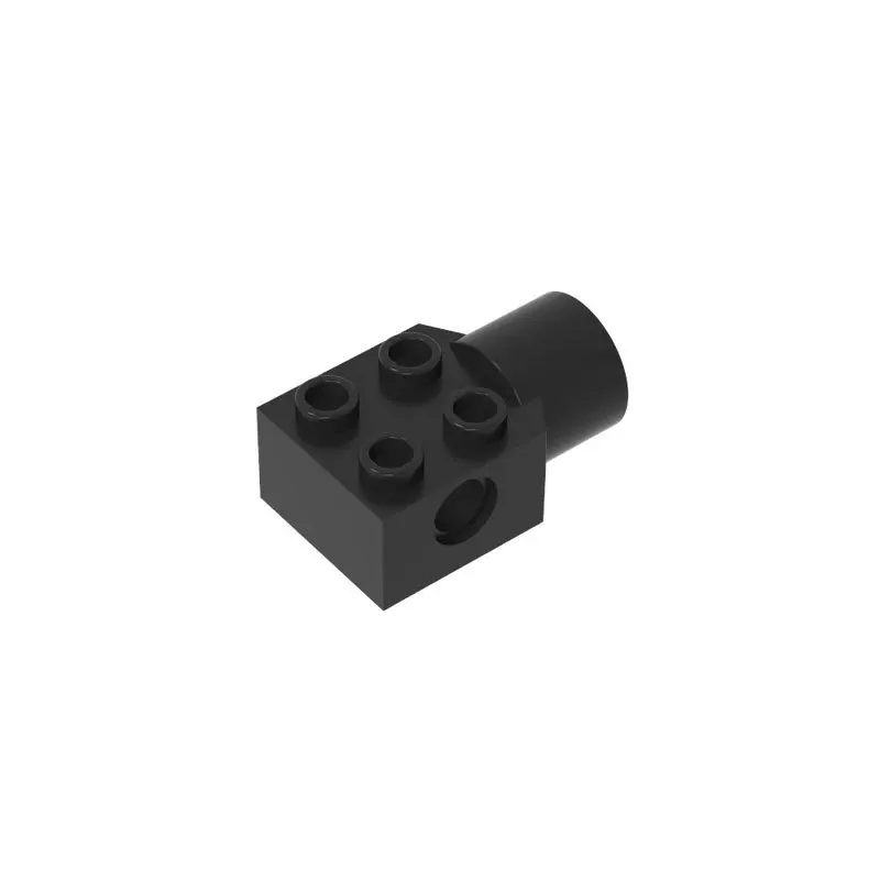 20PCS MOC 48169 With Pin Holes Joint Socket Suitable Brick Modified 2x2 Building Block Toy Adults Boys Holiday Gift