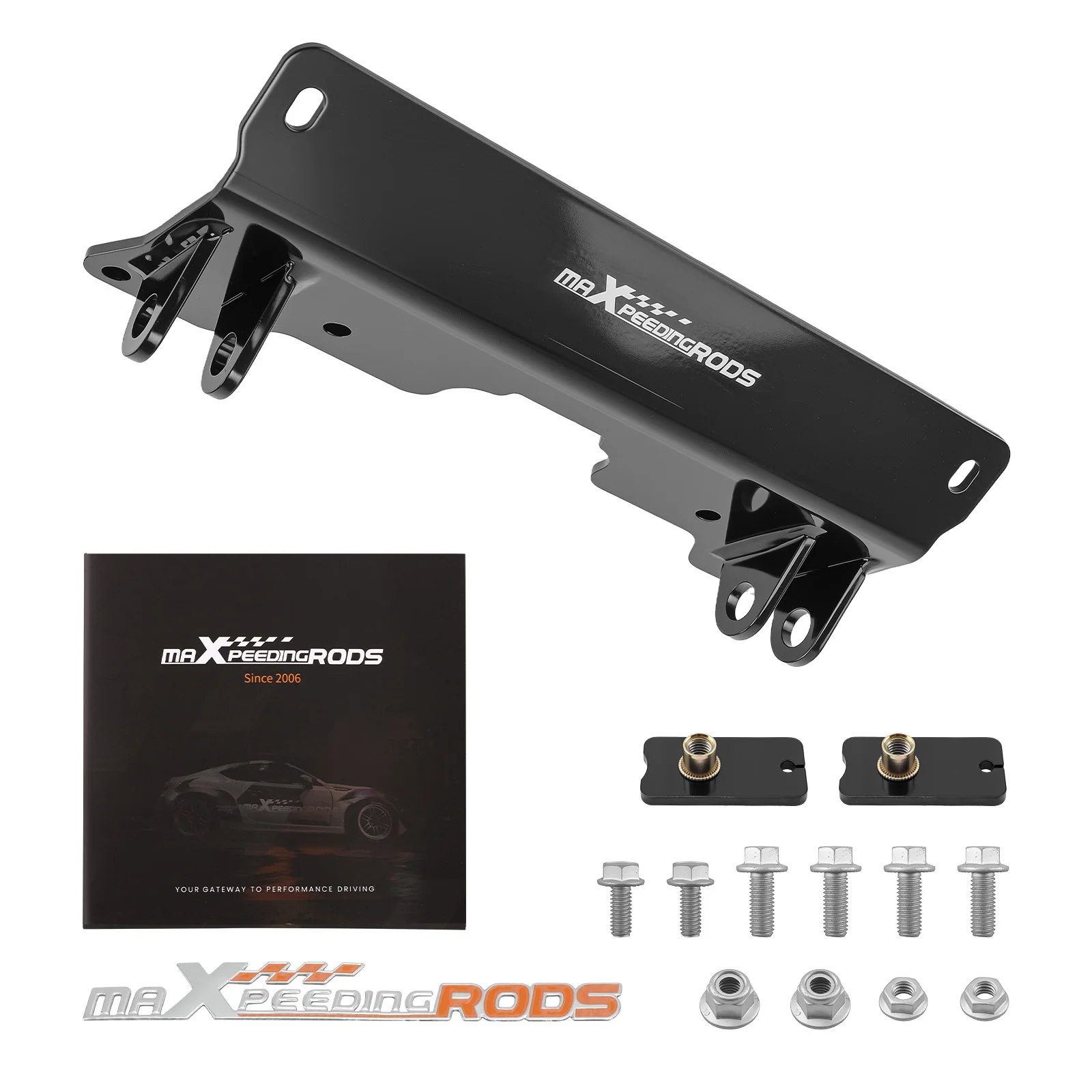 

Black Steel Snow Push Mount for Can Am Defender HD5-HD10 2016-2024 Heavy Duty