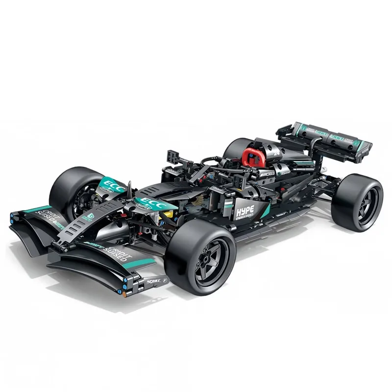 

1:10 Scale Technical MOC Sports Racing Car Building Blocks, Hand-Assembled Toy Ornament Model, Birthday Gift for Boys