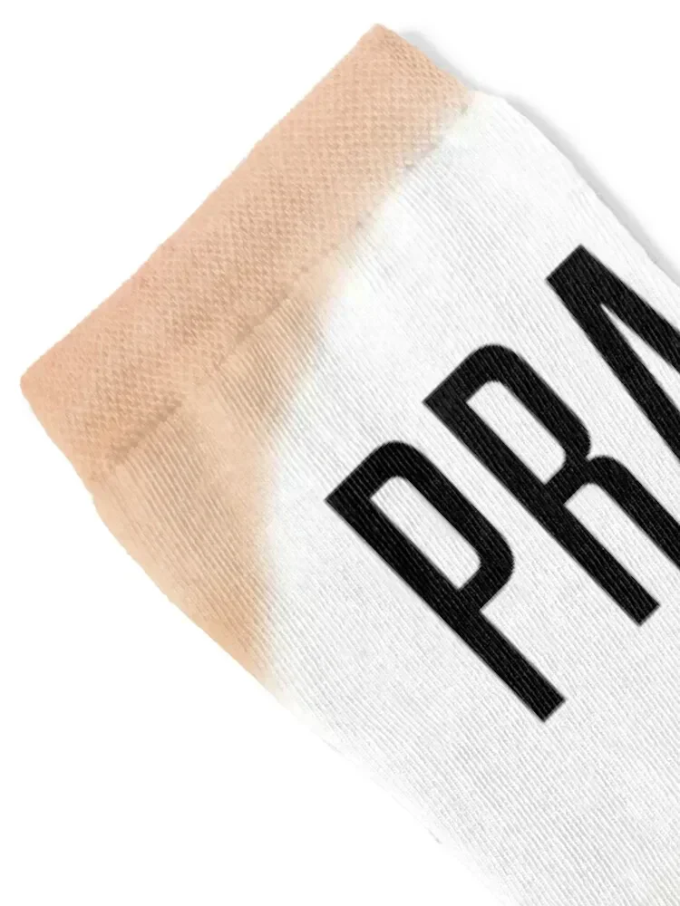 Prague - Czech Republic Socks happy cool loose soccer anti-slip Male Socks Women's