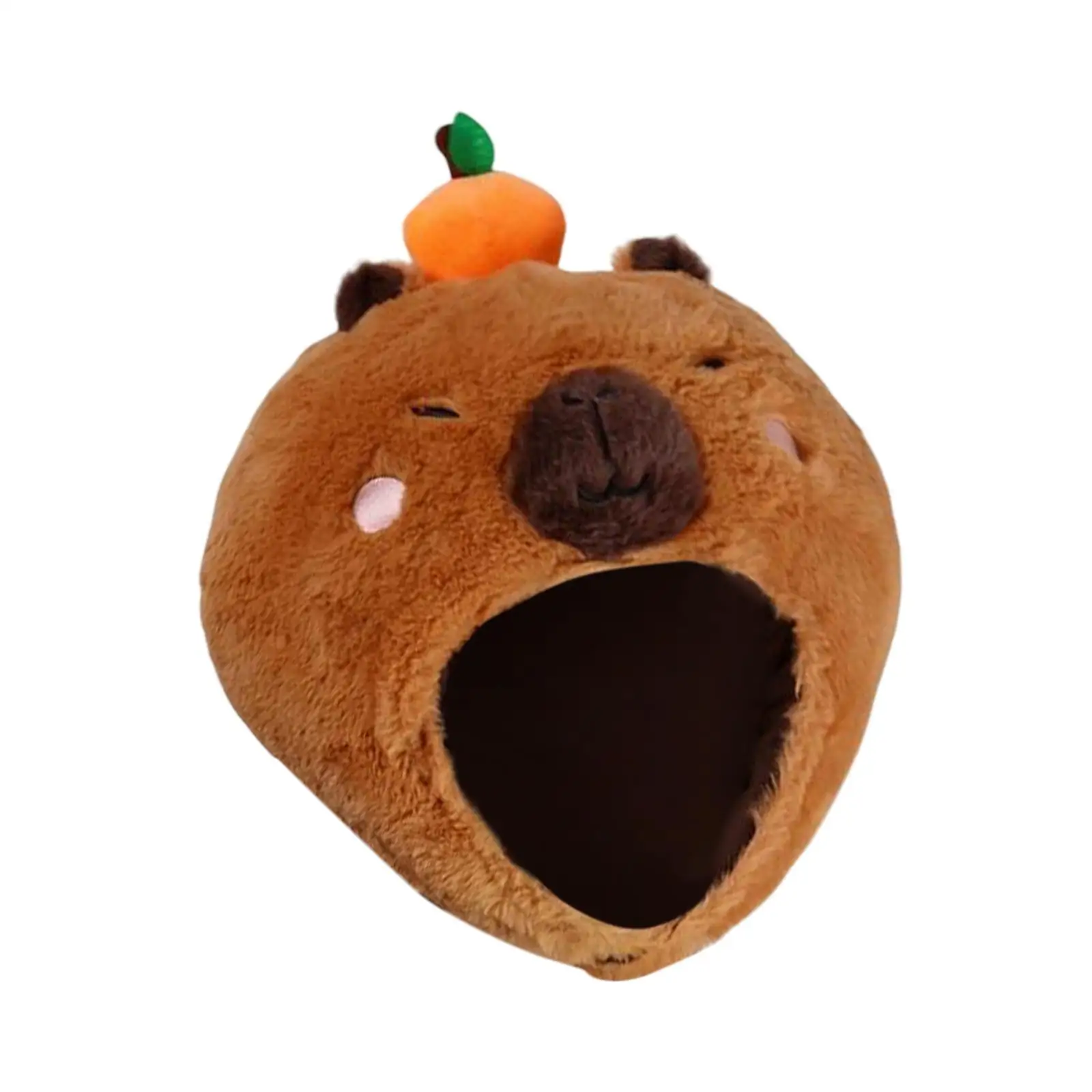 Capybara Headgear Hat Cosplay Toy Cap for Birthday Stage Performance Holiday
