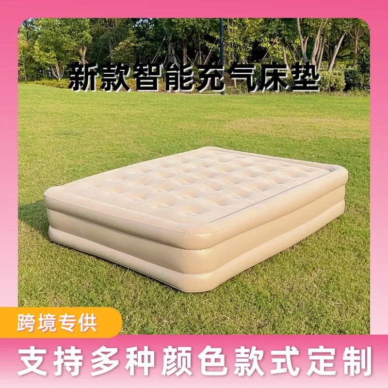 Inflatable Mattress for Outdoor Camping and Lunch Break with Backrest Double Height Thickened Design for Wholesale Export