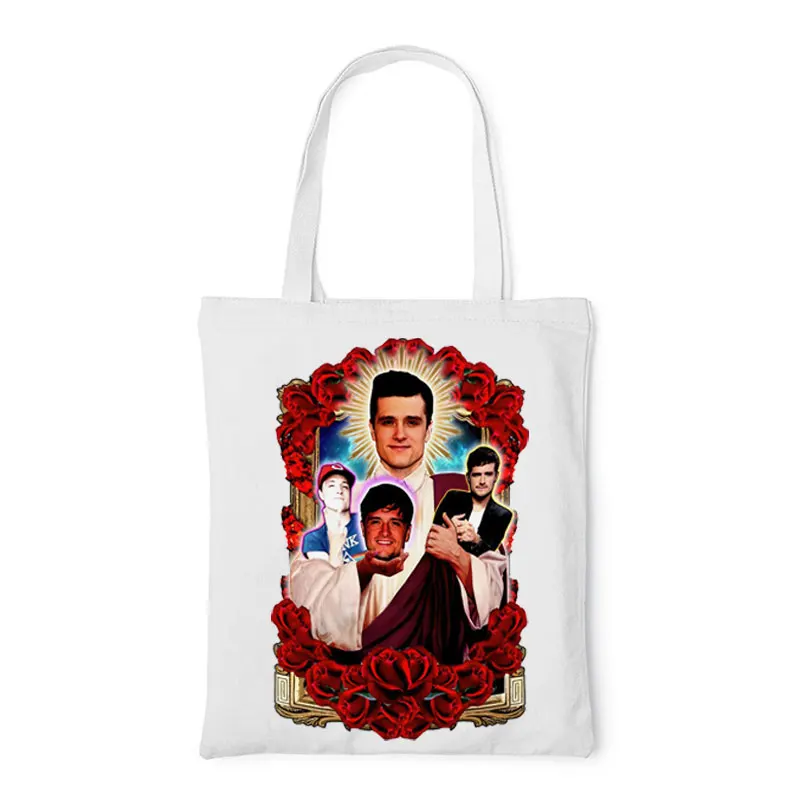 Retro Josh Hutcherson Essential Female Bag S Handbags Shopping Bags Women's Handbag Casual Totes Funny Fashion Shopper Totebag