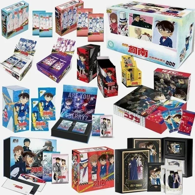 

Original KAYOU Anime Detective Conan Cards Insight Pack Reasoning Hobby Collection Trading Card Kudo Shinichi Kidd Boy Game Toy