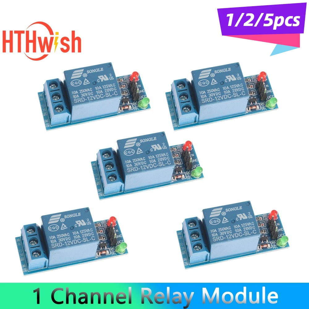 1/2/5Pcs 1 Channel …