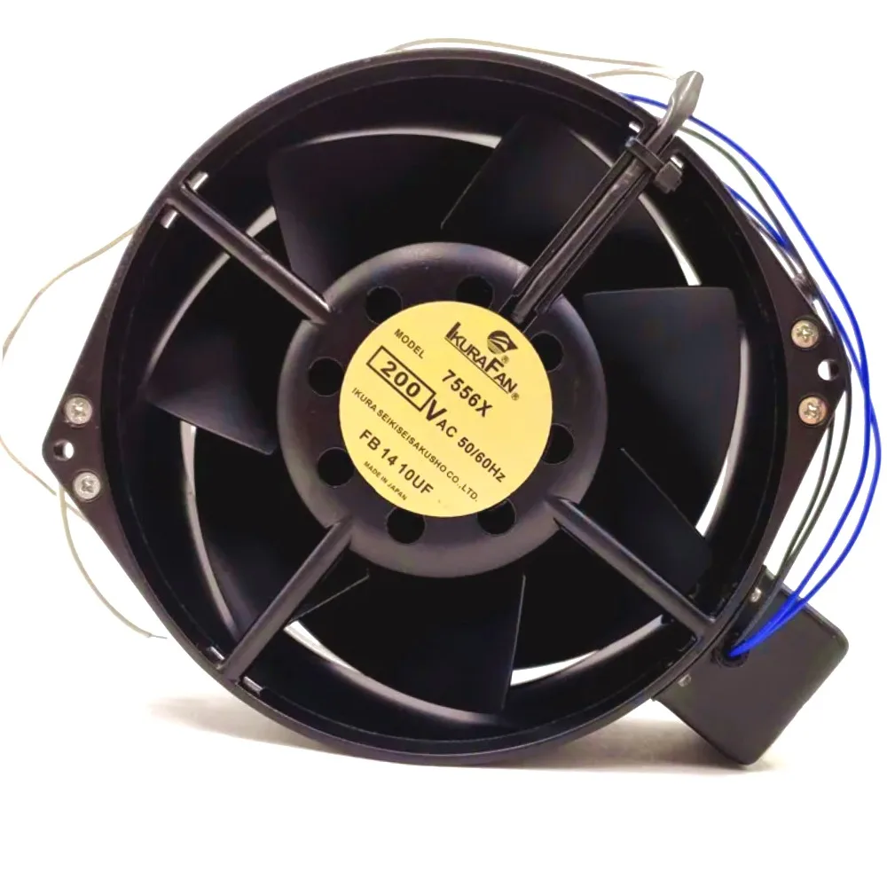 IKURA 7556X  200V 43/40W 172x150x55mm 4-Wire Server Cooling Fan