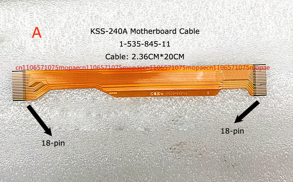 

OK KSS-240A Плоский кабель материнской платы с лазерной головкой 1-535-845-11 для проигрывателей компакт-дисков Sony