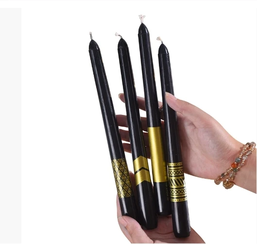 

SPNENTJD9V 25CM длинная печатная свеча оптом романтическое свадебное украшение