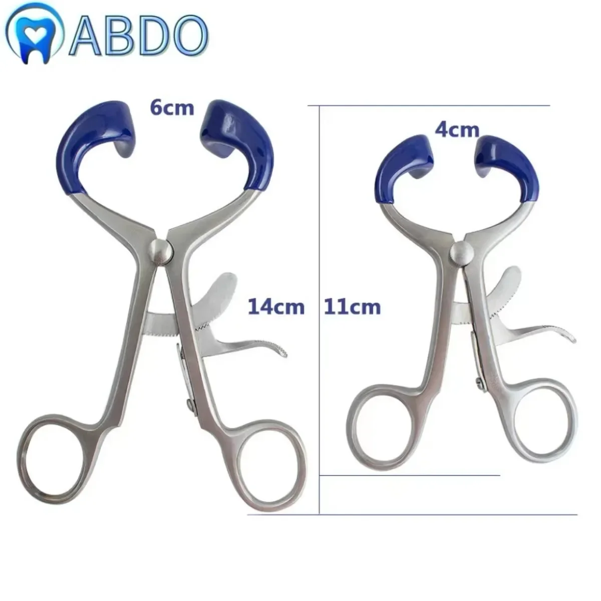 Retractor dentário de aço inoxidável, Abridor ortodôntico, Retractor oral da boca, Molt Gag, Surgical Instruments Tool