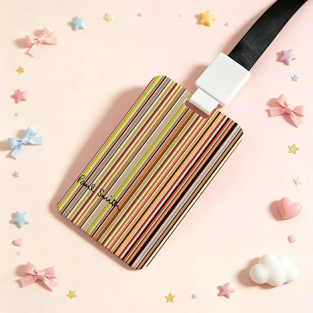 P-Paul-s S-Smith NFC Contactless Sliding Card Sleeve For Student Cards, Bus Cards, ID Cards, And Work Permits
