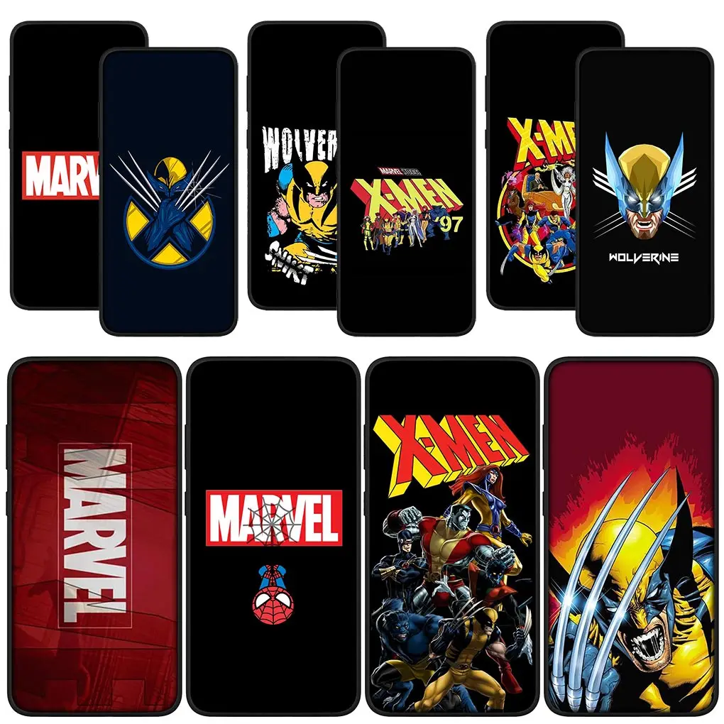 X Men Marvel Wolverine Xmen Casing Phone Cover for Xiaomi Redmi Note 11 10 9 8 Pro 9S 10S 11S 9A 9C NFC 9T 10A 10C 8A Soft Case