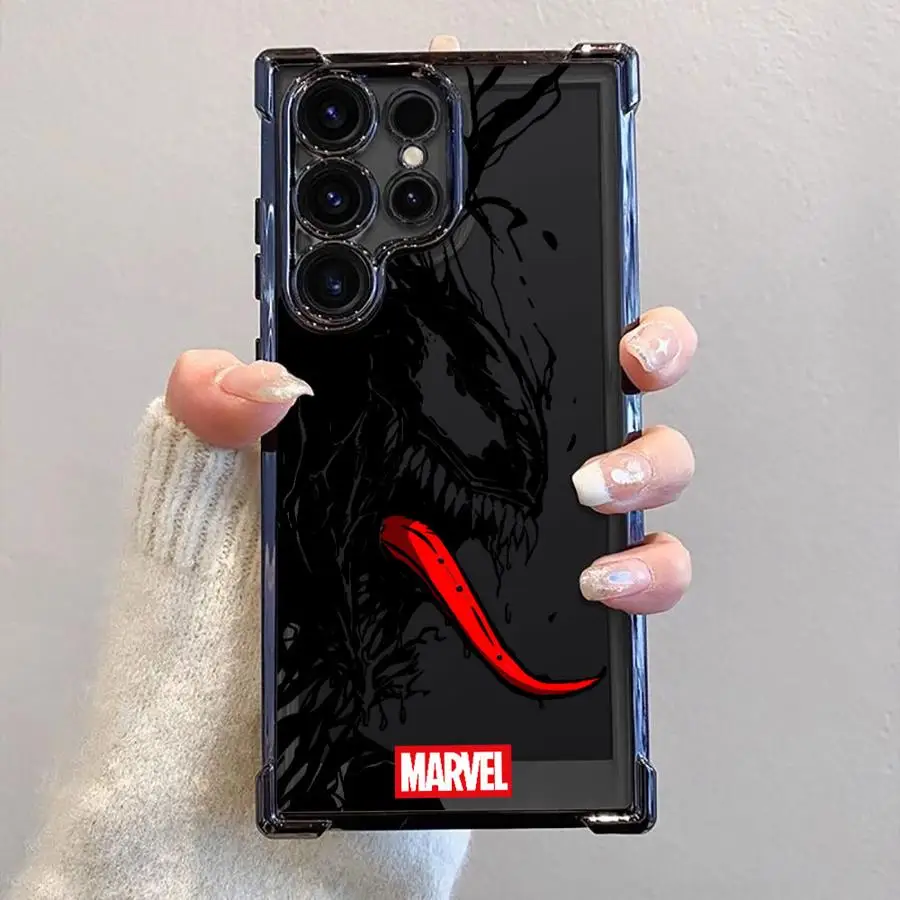 เคสโทรศัพท์นุ่มสําหรับSamsung Galaxy S20 Plus S25 S24 S22 FE S21 S23 Ultra Cool Marvel Venom