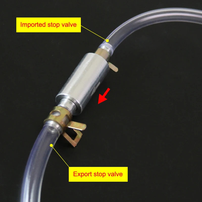 Motorcycle Oil Filler Tube Motorcycle Tool Hydraulic Brake Bleeding Tool Check Valve Tubing Accesorios Para Moto Car Accessories