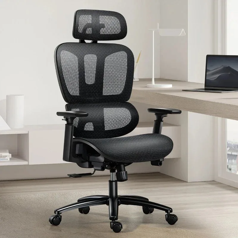 Space Saving Ergonomic Chair Simple Adjustable Lumbar Support Compact Design Small Home Office Furniture Silla Gaming Chair