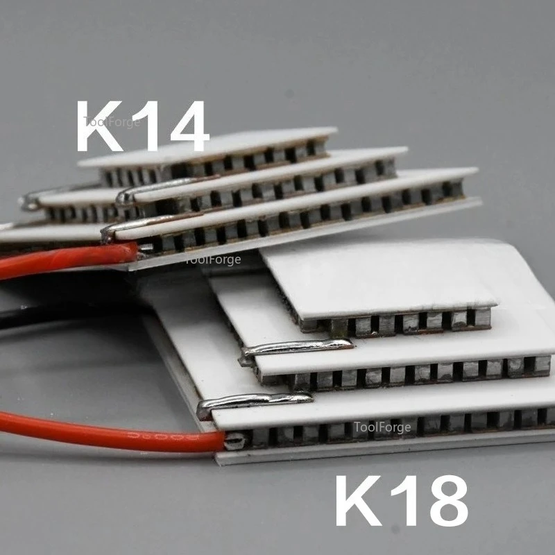 

TEC3-22904 40*40mm Three-layer Semiconductor Refrigeration Sheet K14 K18 Large Temperature Difference Refrigerator