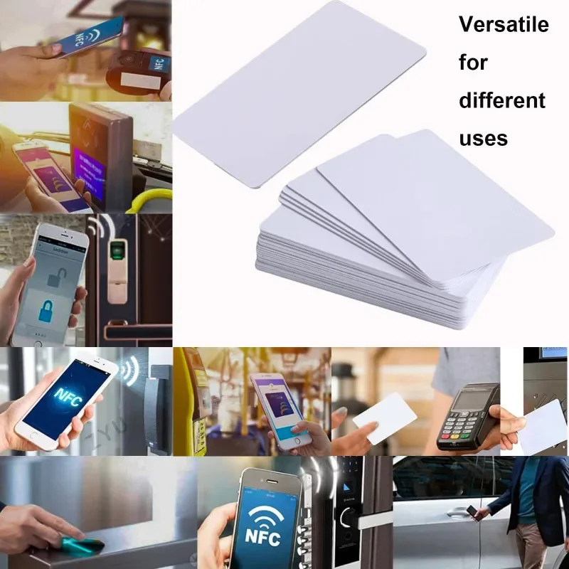 10-100 Pcs 13.56Mhz UID Rewritable Card Gen1 RFID Access Control Clone NFC Smart Chip Sector 0 Block 0 Changeable Copy MF 1K S50