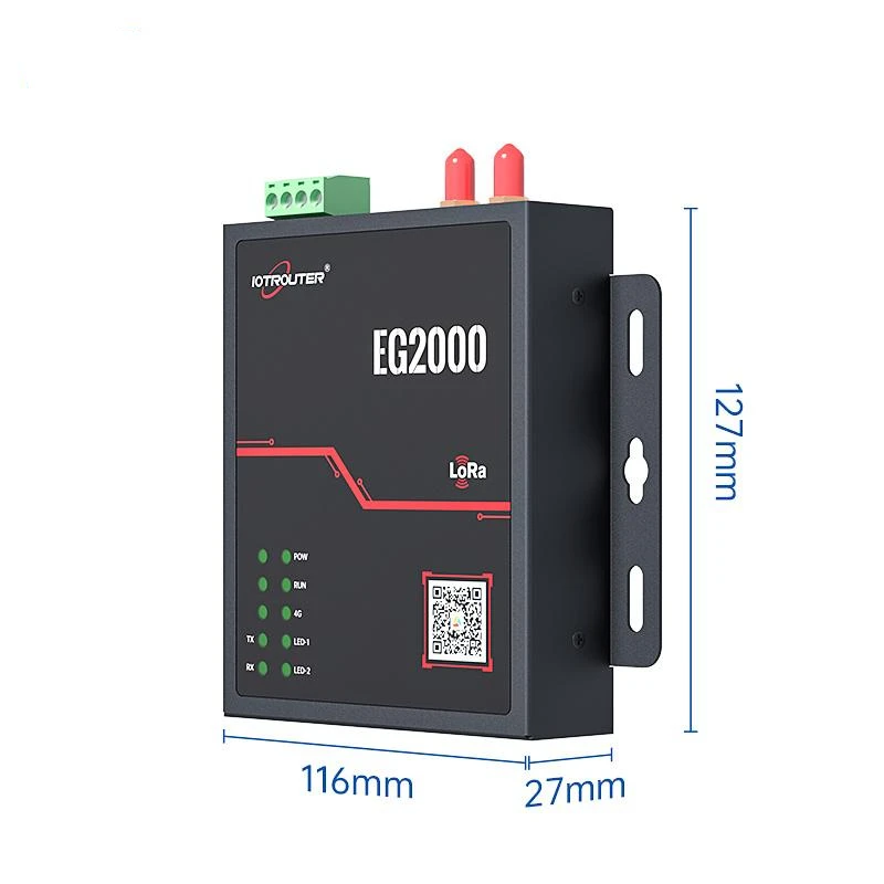 LoRa Wireless Gateway Device Data Transmission Module Radio LoRa Concentrator Self-organizing Network Wireless Transceiver EG200