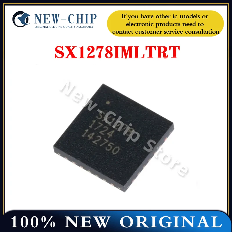 

2PCS-50PCS/LOT SX1278IMLTRT SX1278 QFN-28 NEW ORIGINAL