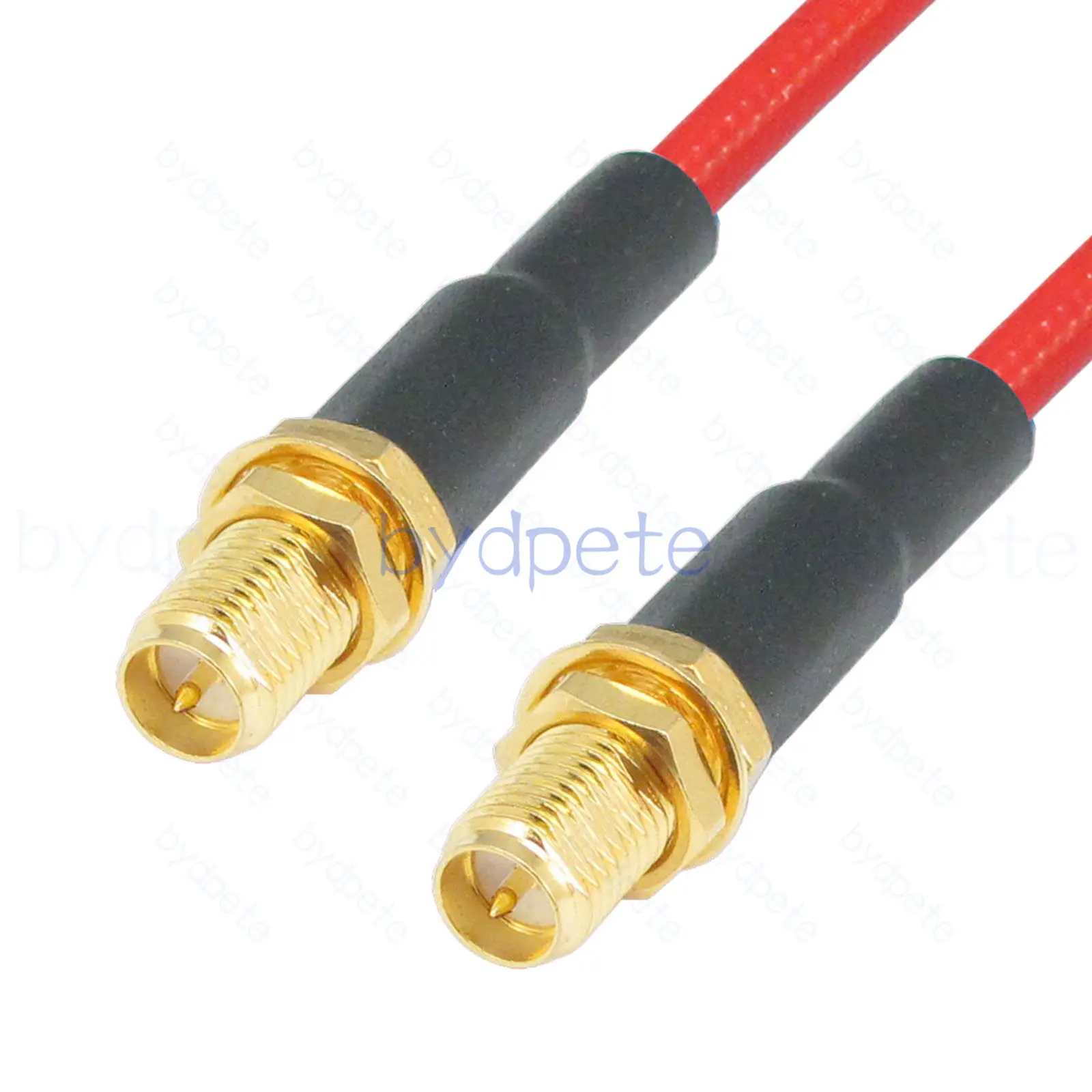 

RG402Red FEP RP-SMA Female to RP-SMA Female RF Jacket Semi Flexible Low Loss Coaxial Cable RF 50ohms High Quality Tangerrf