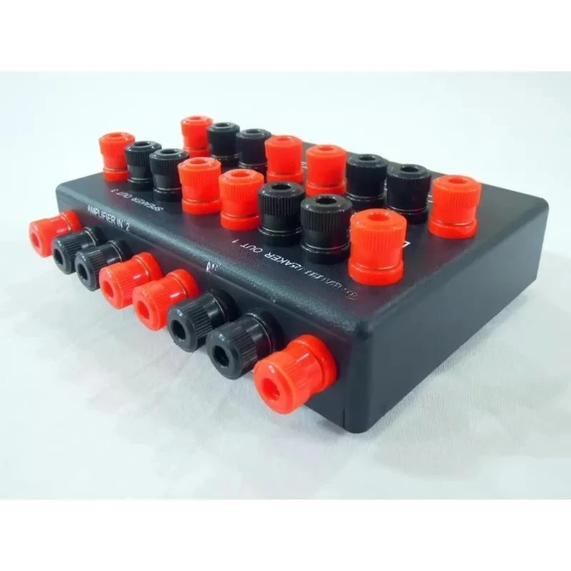 2 in 4 out speakers Audio switcher Controller Power amplifier