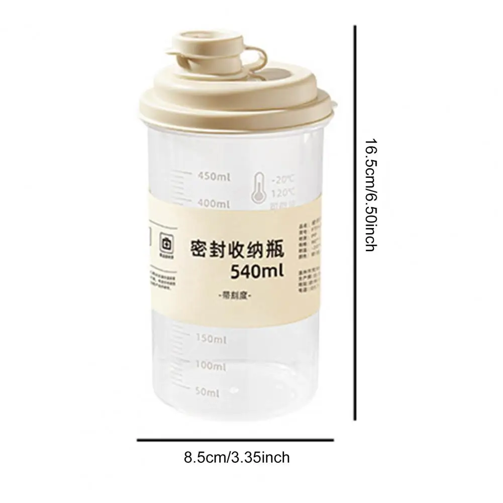Precise Scale Cup Soy Milk Coffee Mug with Sealed Lid Portable Leak-proof Mini Water Bottle Reusable Breakfast Drink for Home