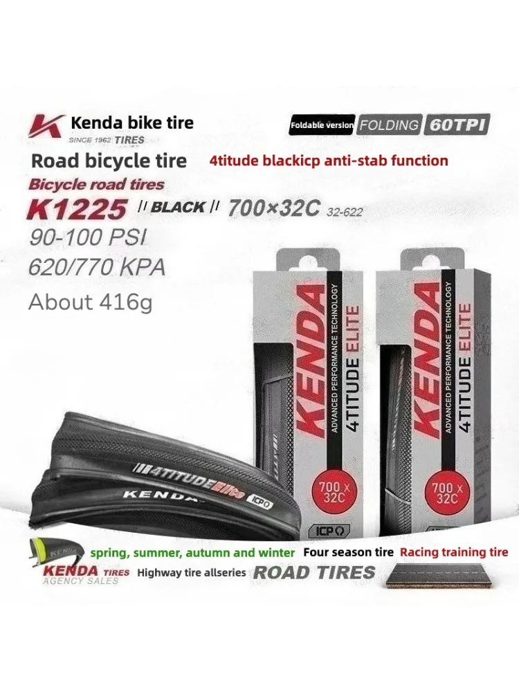 AliExpress NONE Kenda Gravel Road Bike Tire 700x28C/32C Off-Road Wear-Resistant Road Bike Tire