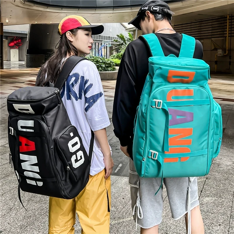 Large Capacity Backpack Laptop Compartment Suitcase Attachment Heavy Duty Travel Backpack Multiple Zippered Pockets Busines Bags