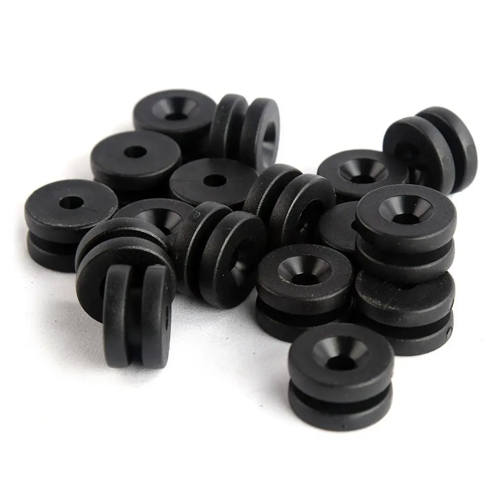 Base de placa silenciosa, soporte para maletero, espaciadores de liberación rápida, buje de equipaje trasero, accesorios de Motor, hebilla de caja trasera de motocicleta, 4 Uds.