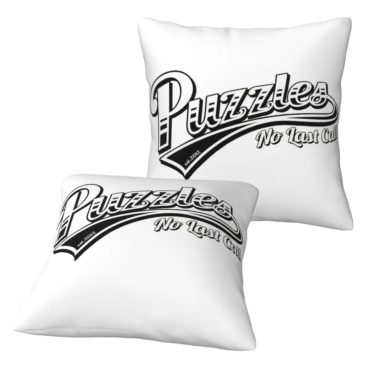 

Puzzles Bar - How I Met Your Mother 2 pcs Square Pillowcase Pillow Cover Cushion Decor Comfort Throw Pillow for Home Bedroom