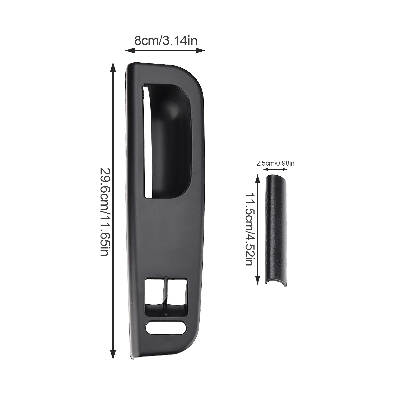 Black/Gray Front Left Panel Power Window Switch Control Panel Power Trim Bezel with Side Bar for Golf 4 Passat 1998-2005 2-Door