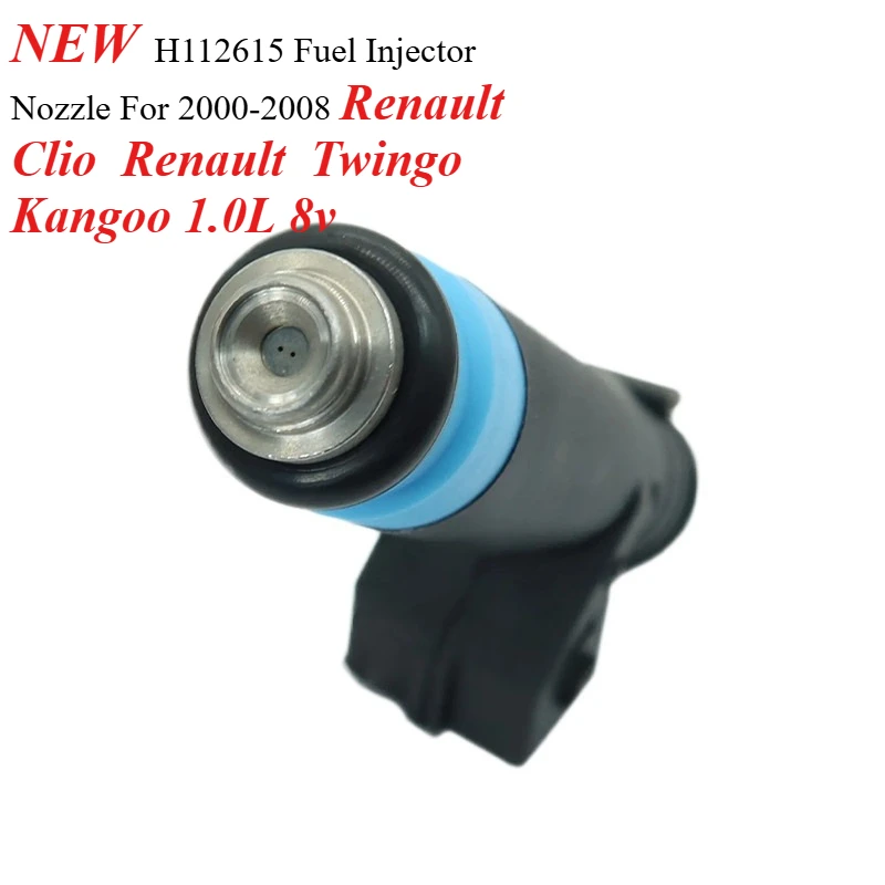 NUEVA Boquilla de Inyector de Combustible H112615 para Renault Clio 2000-2008, Renault Twingo Kangoo 1.0L 8v