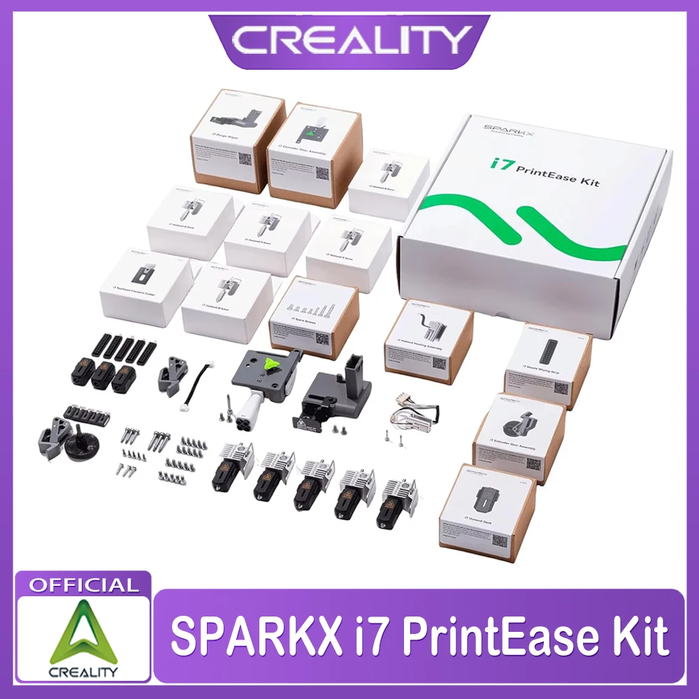 Creality SPARKX I7 Print Ease Kit 95% Pre-Assemble Essential Parts, Unlock Multi-Color Printing For Creality I7 3D Printer