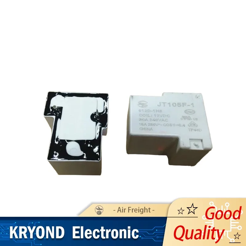 JQX-105F JT105F-1-012D-1HS Relay 4Pin Normally Open 12V 30A SLA T90 Automotive Relay