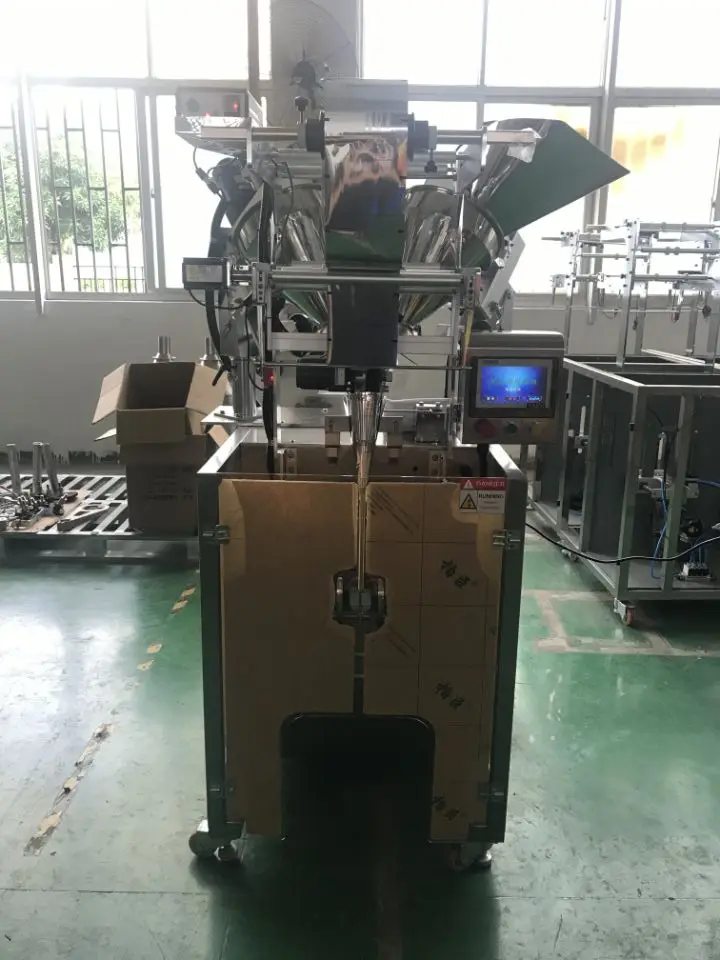 Multi Function Automatic Vertical Roll Film Spice Chilli Coffee Milk Powder Small Pouch Sachet Filling Packing Machine