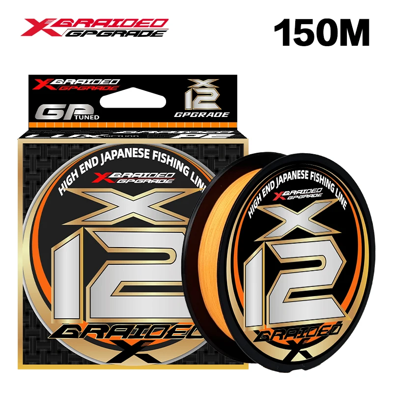 Neue YGKX Farbechte 12-Strang Geflochtene Angelschnur 100/150/200/300/500/1000M Japan Glatte Multifilament PE Angelschnüre für Salzwasser