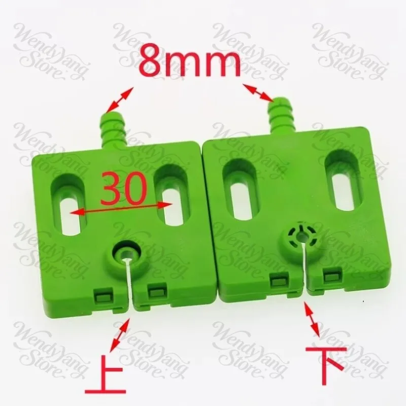 2PCS EDM Plastic Water Jet Panel Cooling Plate With Magnet W50*L50mm for Wire Cutting Machine