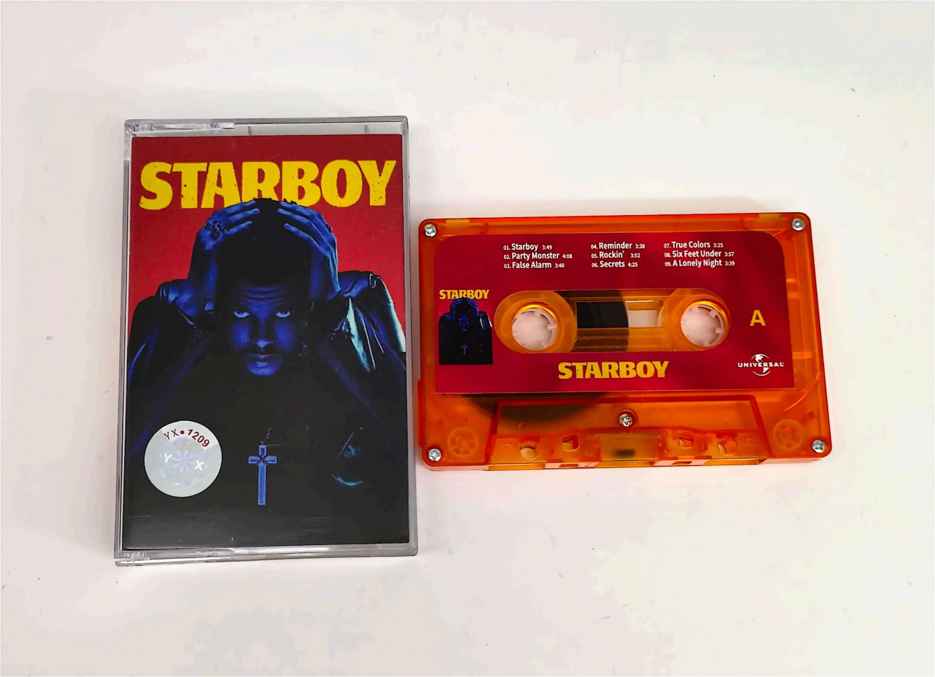 Retro The Weeknd Music Magnetic Tape Starboy Album Cassettes Cosplay Walkman Car Recorder Soundtracks Box Collection Gifts